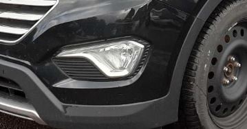 Used OEM LH Driver Side Fog Light fits 2013-2016 Hyundai Santa Fe 92201B8030
