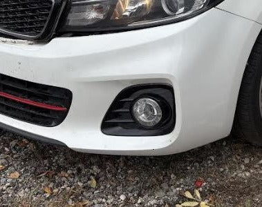 Used OEM LH Front Fog Driving Lamp fits 2017-2018 Kia Forte Hatchback 92201A7500