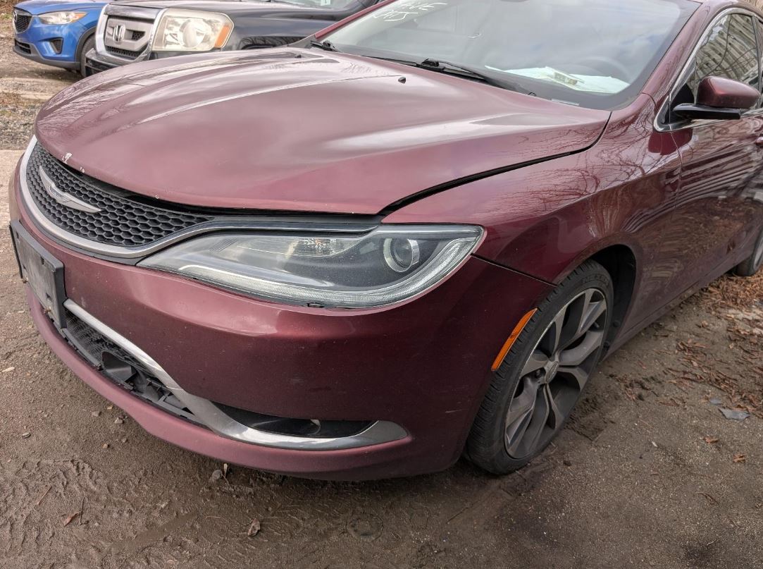 Used A-Grade OEM L Front Door fits 2015-2017 Chrysler 200 68248177AC