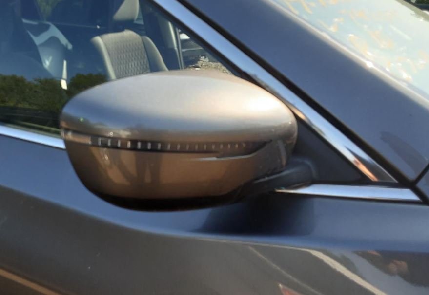 Rétroviseur extérieur d'occasion OEM R pour Nissan Rogue 2014-2020 (références : 963019TB3C et 963734BA0A)
