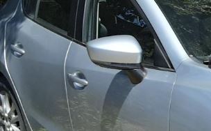 Used OEM RH Passenger Side Heated Door Mirror w/Integral Turn Signal fits 2017-2018 Mazda 3 BACR69121A
