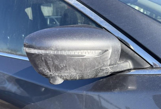 Used OEM RH Passenger Heated Door Mirror w/camera fits 2014-2016 Nissan Rogue 963014BA3A 963734BA0A