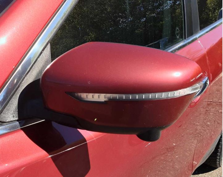 Used OEM LH Driver Heated Door Mirror w/camera fits 2014-2016 Nissan Rogue 963024BA3A 963744BA0A