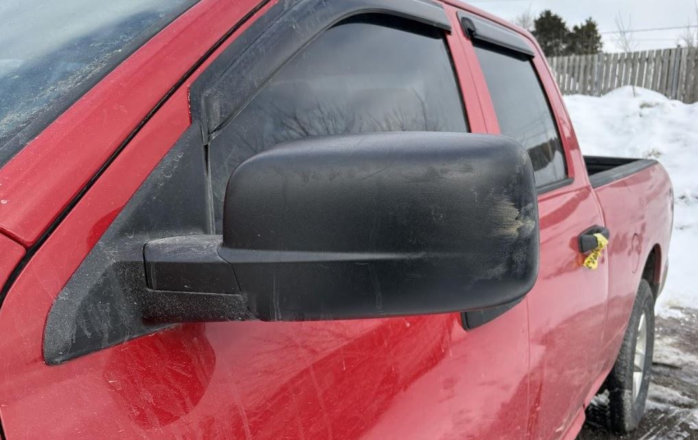 Used OEM LH Driver Door Mirror fits 2013-2024 Dodge Pickup 1500, 2013-2018 Dodge 2500 Pickup 68462819AA 68147863AR