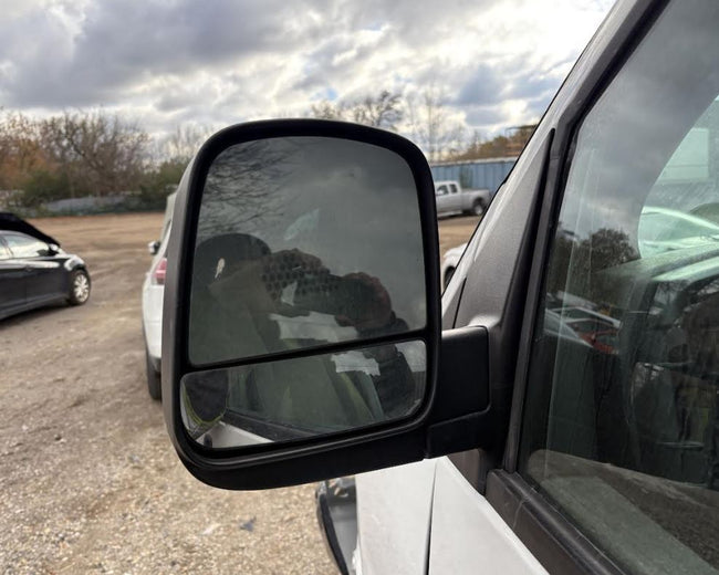 Used OEM Driver Side Door Mirror fits 2008-2014 Express 1500, 2008-2024 Express 2500 15227418