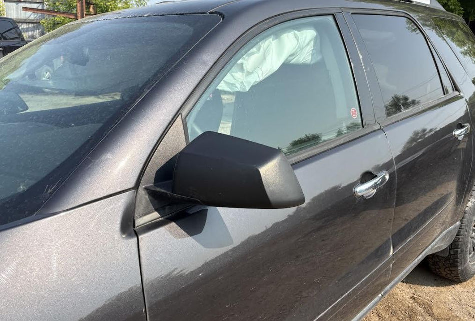 Used OEM LH Driver Door Mirror fits 2009-2017 GMC Acadia 2009-2017 Traverse 2009-2010 Outlook