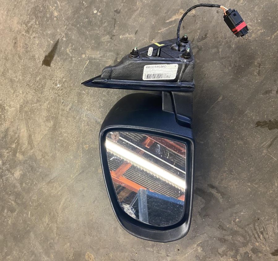 Used OEM L Door Mirror fits 2014-2021 Jeep Cherokee 68164059AD