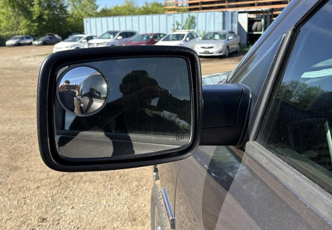 Used OEM LH Driver side Door Mirror Power fits 2014-2020 Dodge 1500 Pickup/ 2014-2018 Dodge 2500 Pickup 68462875AA 68231243AI 68338375AG