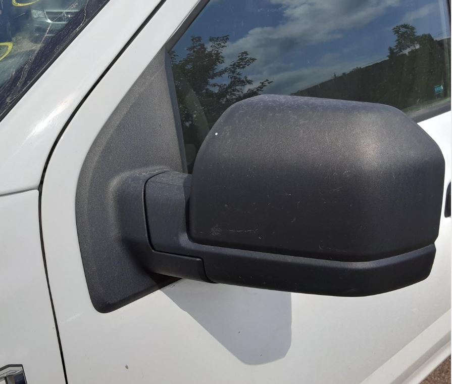 Used OEM LH Driver Side Door Mirror w/o blind spot alert, w/o spot light fits Ford 2017-2018 Raptor 2015-2018 F150 Pickup FL3Z17683BB