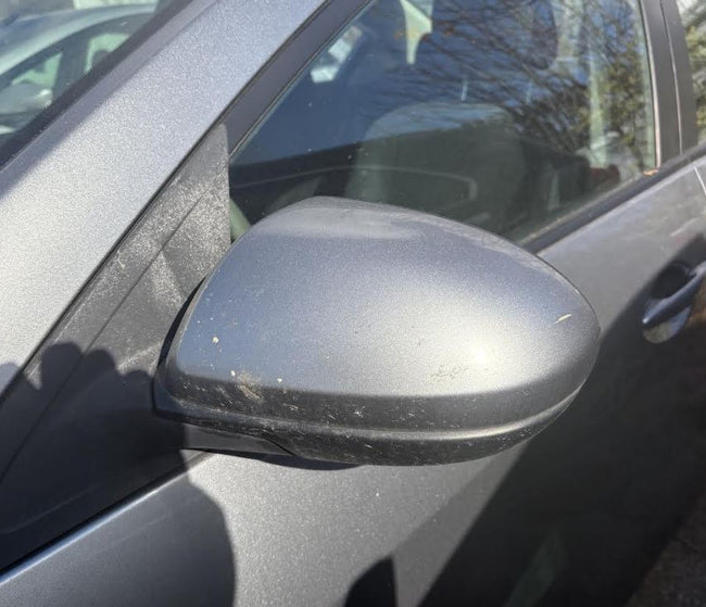 Used OEM LH Side Door Mirror heated w/o signal fits 2010-2011 Mazda 3,w/o blind spot, heated, w/o signal 2012-2013 Mazda 3