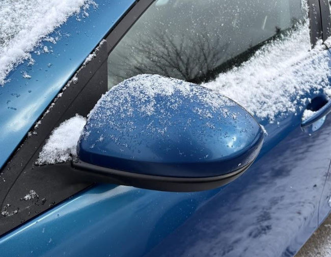 Used OEM LH Driver Door Mirror w/o blind spot alert, w/o signal fits 2010-2013 Mazda 3 BBM26918ZL GS1E691N708