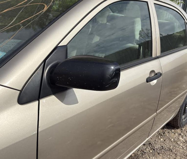 Used OEM LH Driver Door Mirror fits 2003-2008 Toyota Corolla
