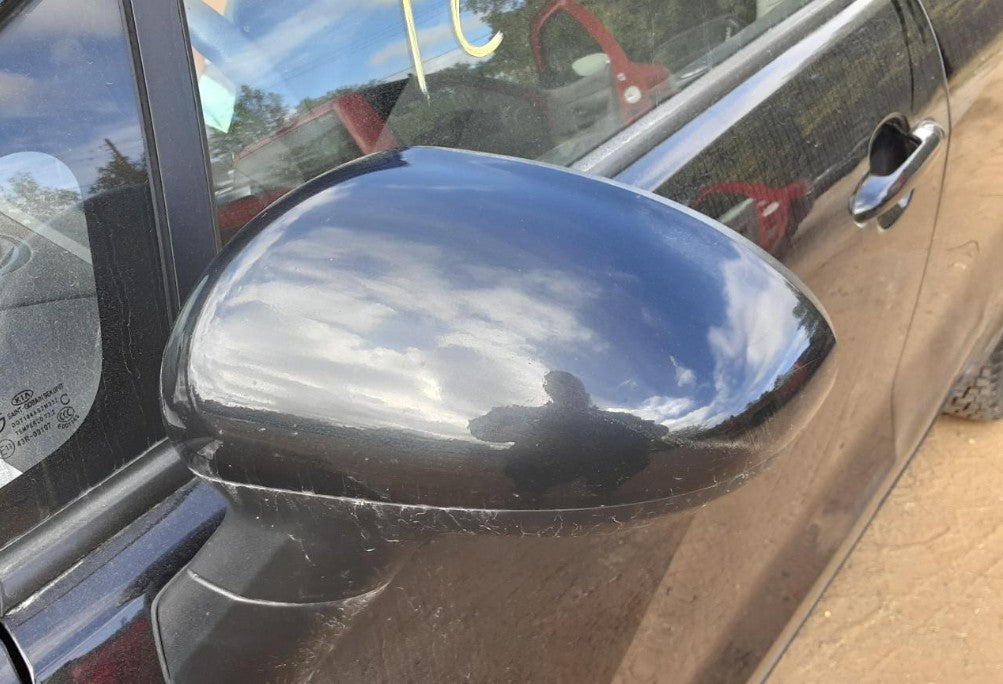 Used OEM LH Driver Side Door power mirror Manual Folding fits 2014-2017 Kia Rio 876101W141