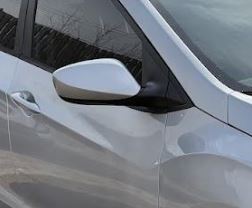 Used OEM RH Passenger Door Mirror w/o Turn Signal fits 2013-2017 Hyundai Elantra 87620A5060