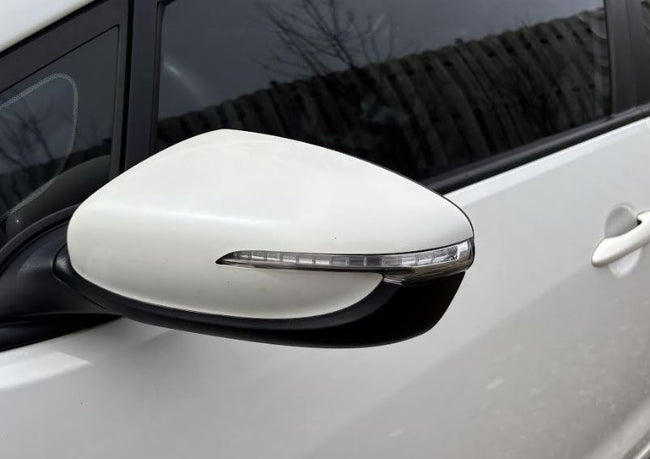 Used OEM LH Driver Door Mirror w/turn Signal fits 2014-2016 Kia Forte Hatchback/Coupe 87610A7210