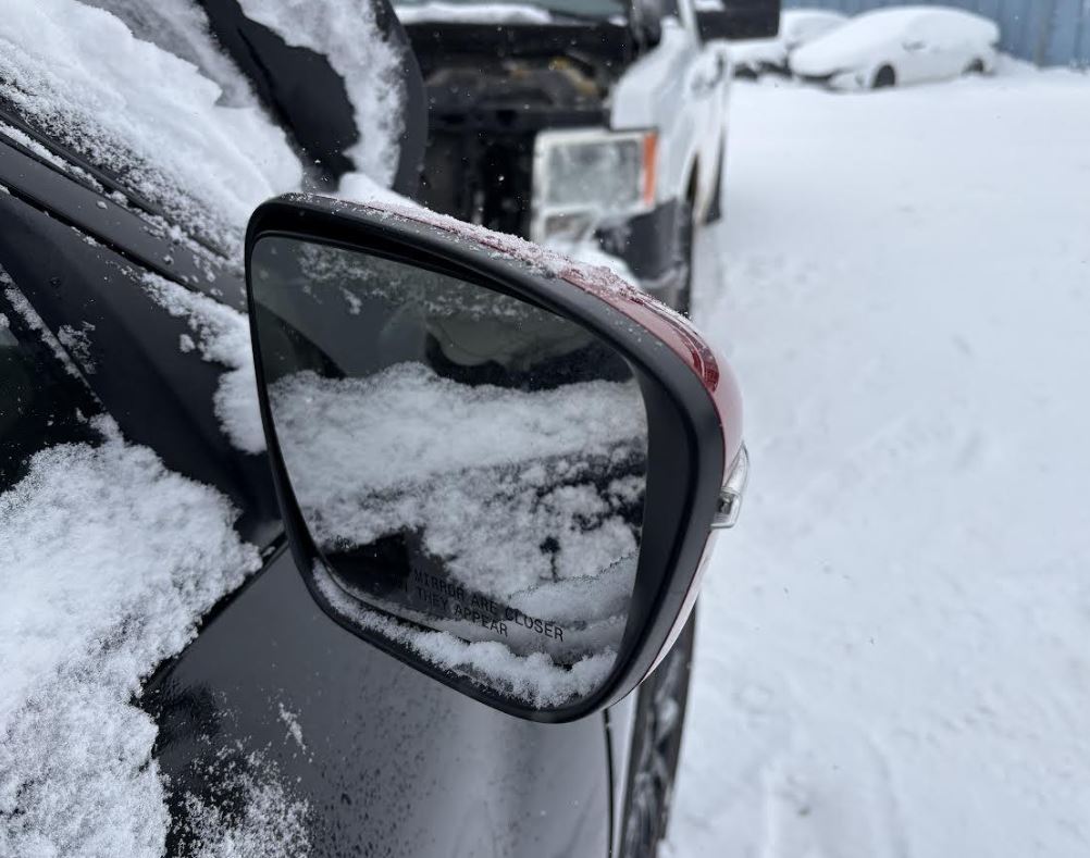 Rétroviseur extérieur droit (côté passager) d'origine d'occasion avec caméra, compatible avec Nissan Juke 2015-2017 (références : 963013YM5A, 963733YM0H, 963734FT0A).