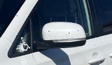 Used OEM LH Driver side Door Mirror Power non-heated, w/o blind spot alert fits 2015-2021 Kia Sedona 87610A9870