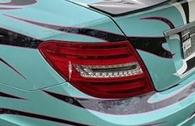 Used OEM LH Driver Side Taillight fits 2012-2015 Mercedes C-Class C63/C250/C300/C350 2049060603