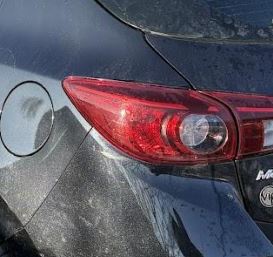 Used OEM LH Driver Taillight fits 2014-2018 Mazda 3 Hatchback BHP151160C BHP151160A BHP151160B