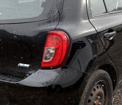 Used OEM RH Taillight fits 2015-2019 Micra 265509LF0C, 265509LE0C, 265509LF0C