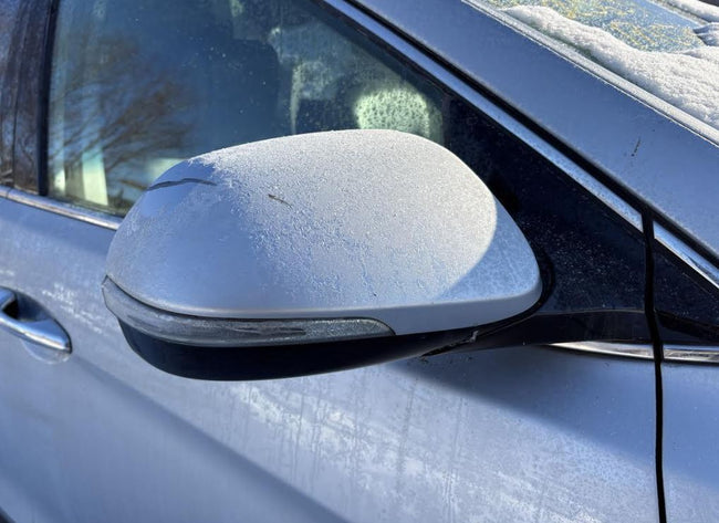 Used OEM RH Passenger side Door Mirror Power w/ turn signal w/o blind spot alert fits 2014-2016 Hyundai Santa Fe 87620B8018, 87620B8009, 876204Z005