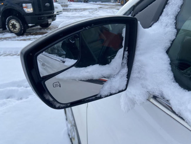Used OEM LH Driver Door Mirror w/o blind spot alert, w/heated, w/o puddle lamp fits 2013-2016 Ford Escape