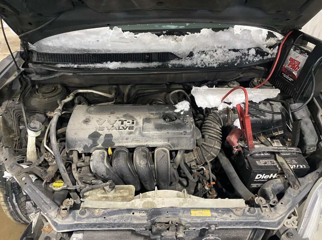 Used OEM Starter motor fits 2003-2008 Toyota Corolla/Matrix, Pontiac Vibe 281000D080 281000D08084 88969483 88969483