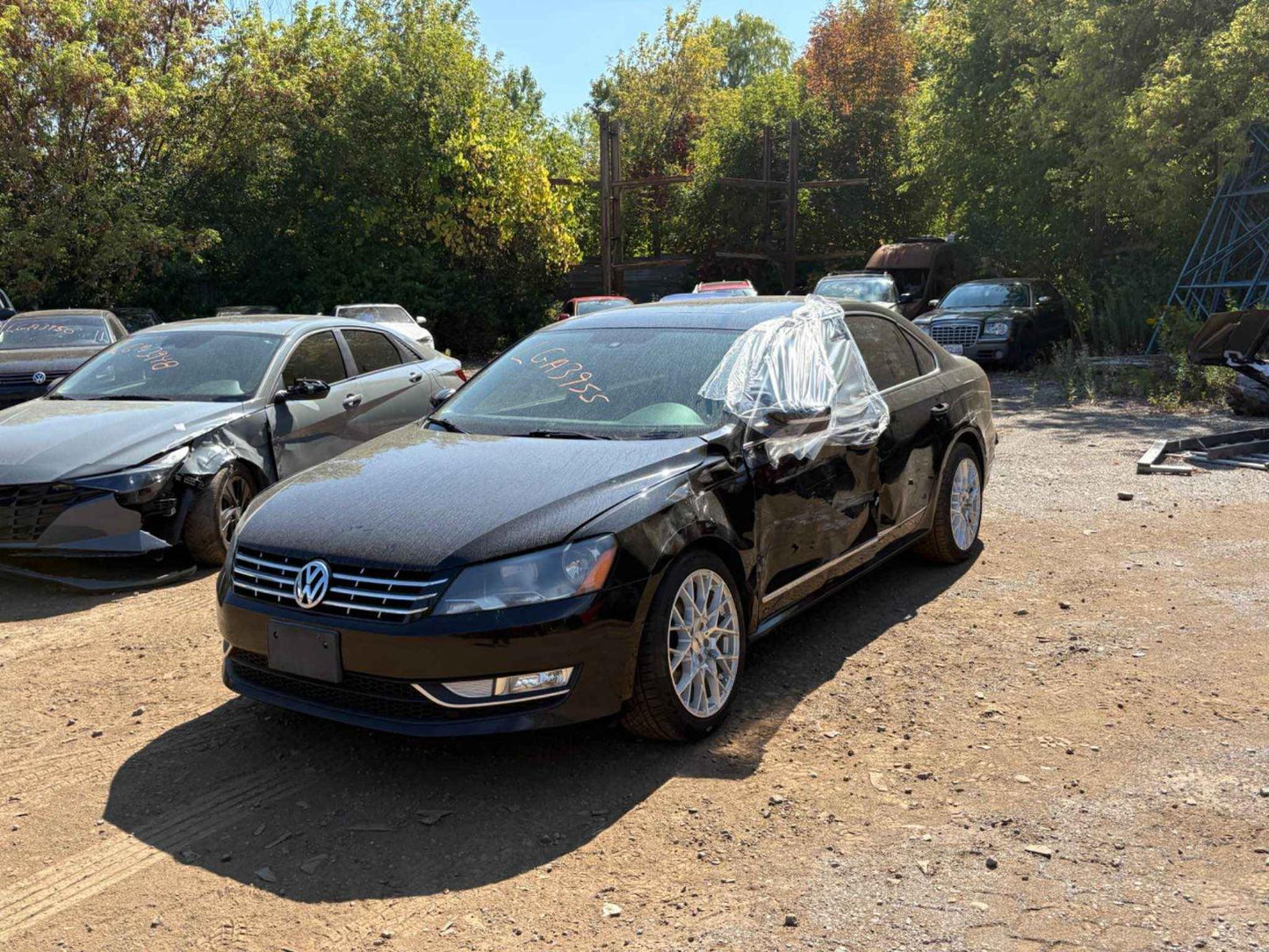 Used OEM Exhaust Manifold with Turbo fits 2012-2014 VW Passat 2.0L 03L253056E 03L253056Q