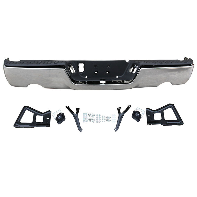 2009-2020 Dodge Ram 1500 New Rear Bumper Chrome Dual Exhaust 68049859AB