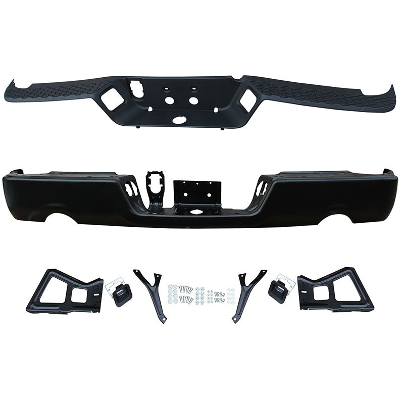 2009-2020 Dodge Ram 1500 New Rear Bumper Paint to Match Dual Exhaust 68049779AB
