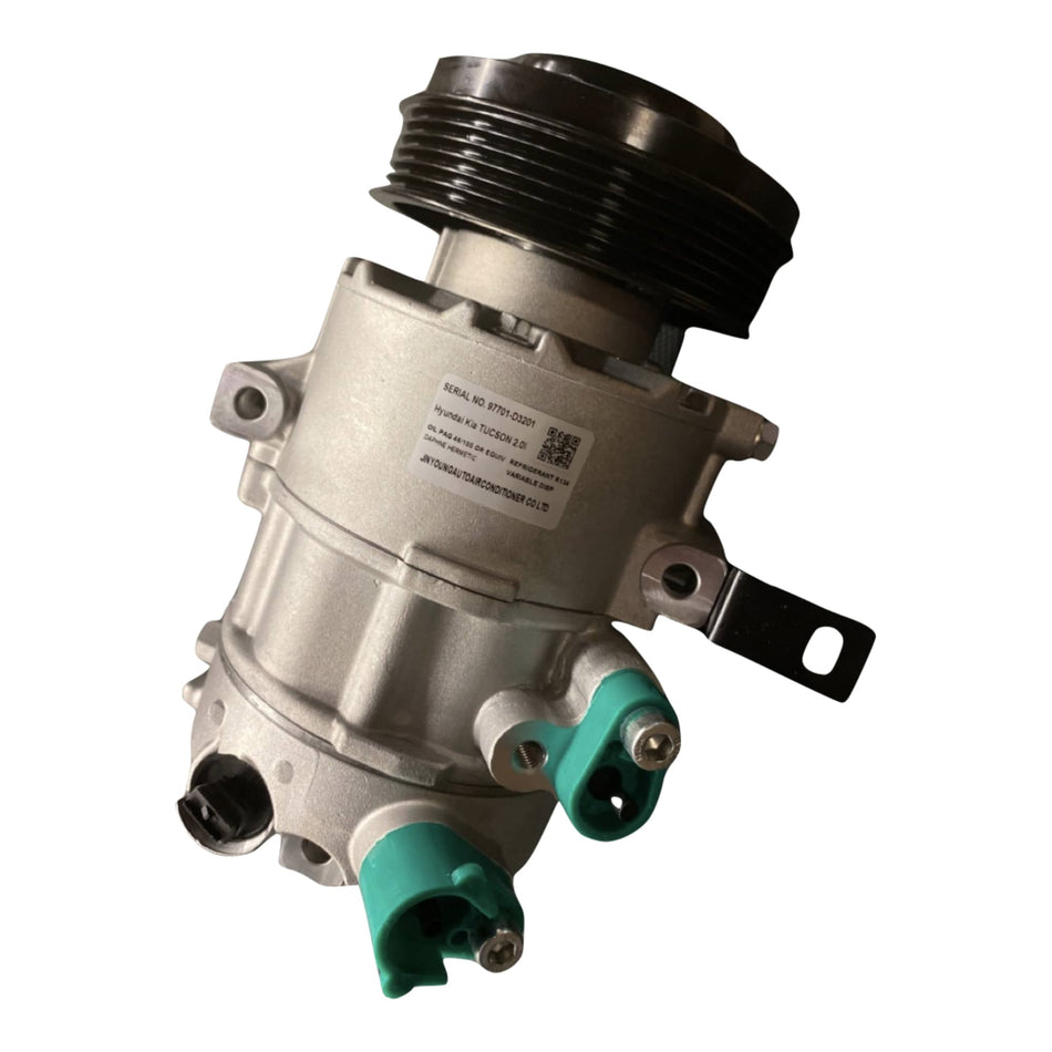 New A/C Compressor Assembly fits 2017-2018 Hyundai Tucson 2.0L 97701D3201