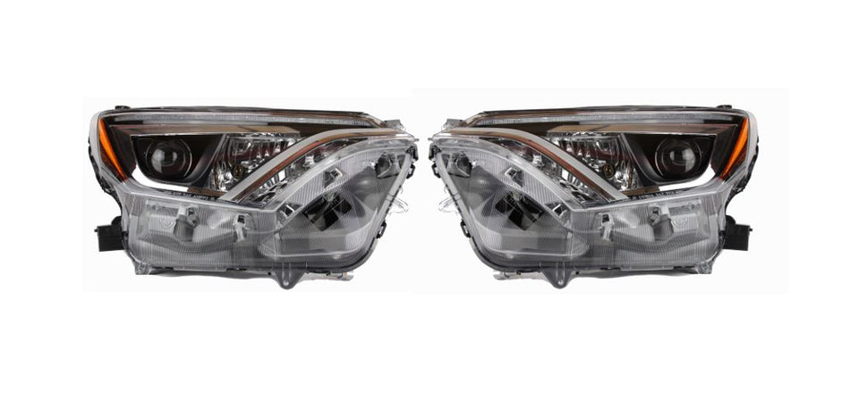 2016-2018 Toyota RAV4 New LH & RH Headlight LED 8118542670 8114542670