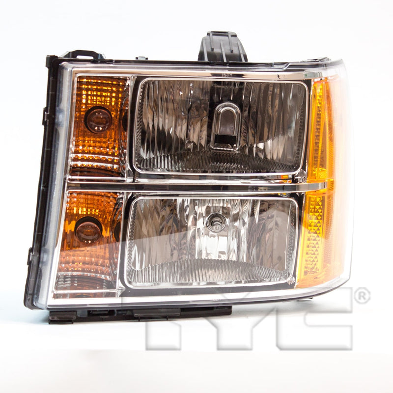 2007-2014 GMC Sierra New LH Headlight 