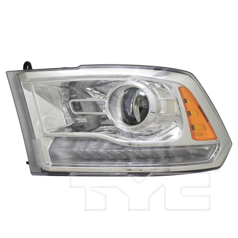 Phare avant chromé gauche neuf pour Dodge RAM 2013-2022 CH2502290 68324941AD